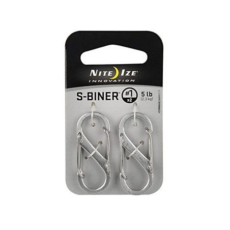 S-Biner N°1 Inox par 2