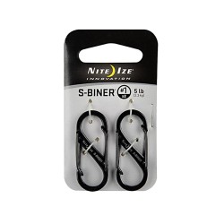 S-BINER N°1 black ,pair