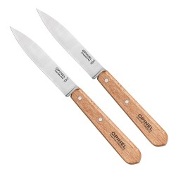 Boite de 2 couteaux d'office N°102 carbone