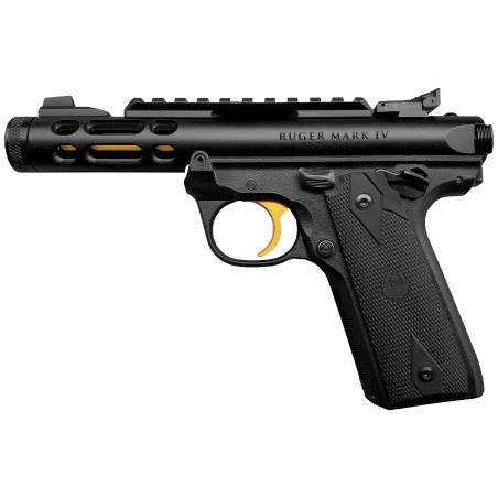 Ruger Mark IV 22/45 Lite Noir / Gold