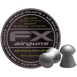 Plombs 5.5 FX / 1.175 g Boite de 500 pcs