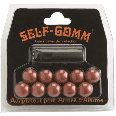 Embout Self-Gomm pour arme d'alarme SAPL