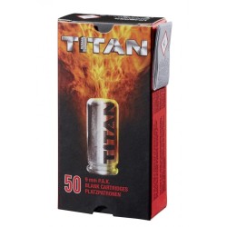 TITAN Blank Cartridge - 9mm PAK - UMAREX