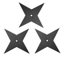 Light Sure Strike - Pack of 3 Shurikens - Cold Steel