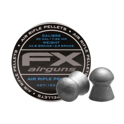 Plombs FX Airguns - cal 7,62 mm (.30) - 2,9 grams (44.8 grains) - Boite de 150