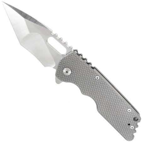 MK2 Large Satin Hissatsu Compound Flat Barbell - Attn2Detail Mercantile