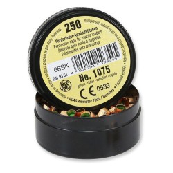 Amorces Poudre Noire 1075 cannelées X250 - RWS