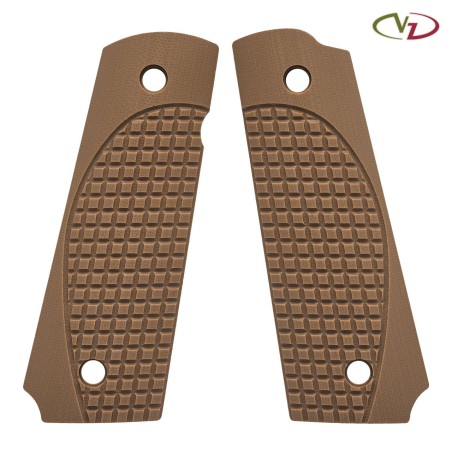 Plaquettes pour 1911 (Full Size) - ETC/Frag Military Brown - VZ Grips