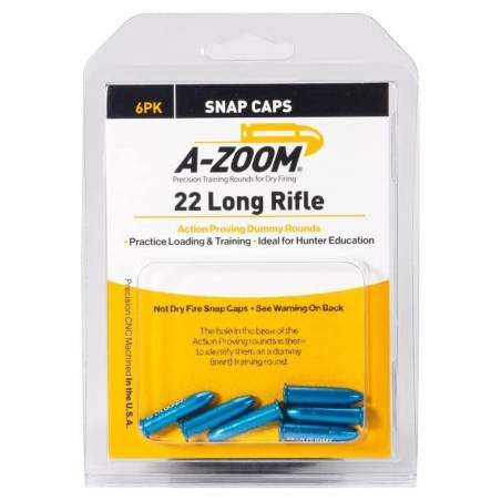 Cartouches de Manipulation x6 - Cal .22 lr - A-Zoom