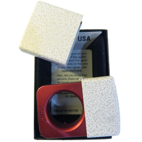 Briquet Zippo Impact Tool Ring "Red Satin" - Full Heart Forge