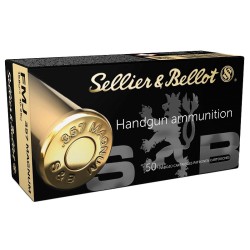 .357 MAGNUM FMJ 158 GRS x50 - Sellier & Bellot