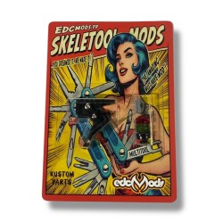 Bundle SKELETOOL mod (Strap cutter / hammer) en polymère Black IMPACT loctite® + thumb tabs