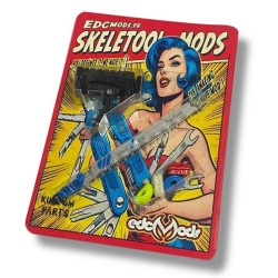 Bundle SKELETOOL mod (Saw) en polymère Black IMPACT loctite® + thumb tabs