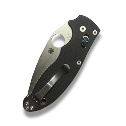 Ball Cage Polymer Noir PUNISHER pour Spyderco Manix 2 - EDC Mods