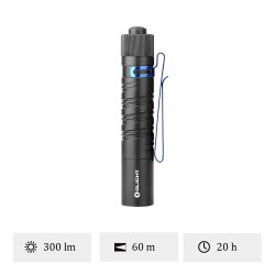 i5T EOS Noir - Petite Lampe De Poche LED - Olight