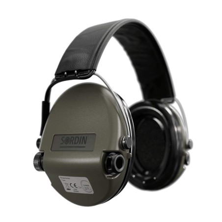 Casque Electronique Sordin SUPREME PRO Vert Serre-Tête