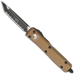 Ultratech T/E Tan Full Serrated - Microtech Knives