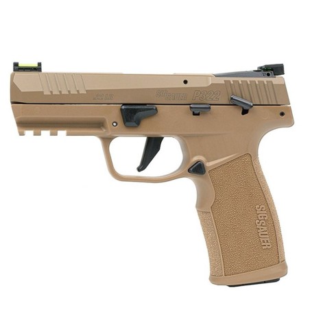 Pistolet Sig Sauer P322 Coyote Optic Ready Fileté .22 LR