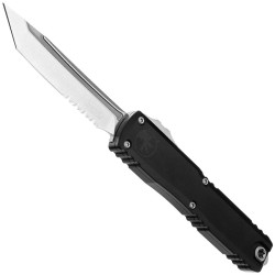 Ultratech ZBP T/E Stonewash Partial Serrated - Microtech Knives