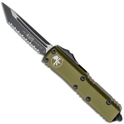UTX 85 T/E OD Green Full Serrated - Microtech