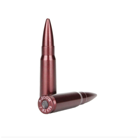 Cartouches de Manipulation x2 Cal 7,62x39 - Snap Caps A-Zoom