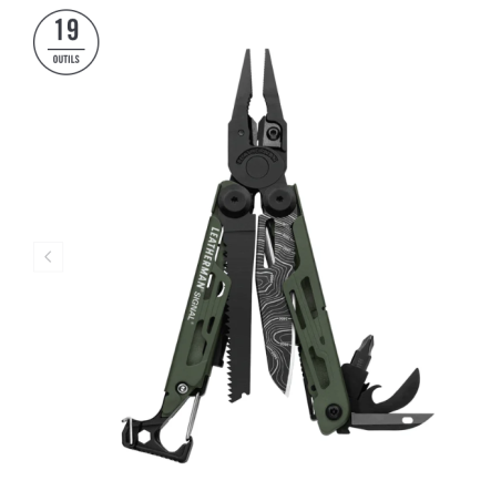 Pince Multifonctions - Signal Green Topo - Leatherman