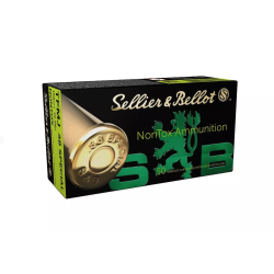 Ammo .38 SPECIAL 158 Grs FMJ NONTOX x50 - Sellier & Bellot