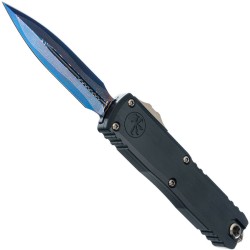 UTX 85 D/E Gen III Marfione Select Blued Baker Forge Coppermai Damas - Microtech Knives