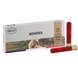 Cartouches PREVOT Balle Wonder magnum 410/76 expansive – 7 g 10expansive – 7 g  x10
